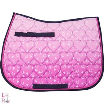 Pony Fantasy Saddle Pad by Little Rider (Navy/Pink)