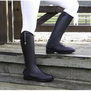 Hy Equestrian Arnara Childrens Long Riding Boot (Black)