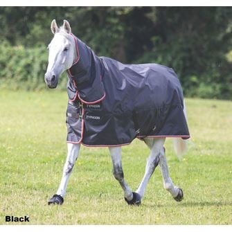 Shires Typhoon 200 Combo Turnout Rug (Black)