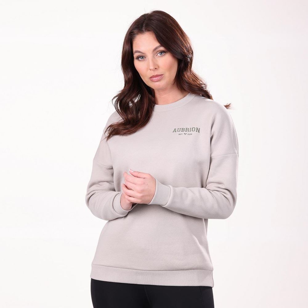 Shires Aubrion Serene Sweatshirt (Taupe)