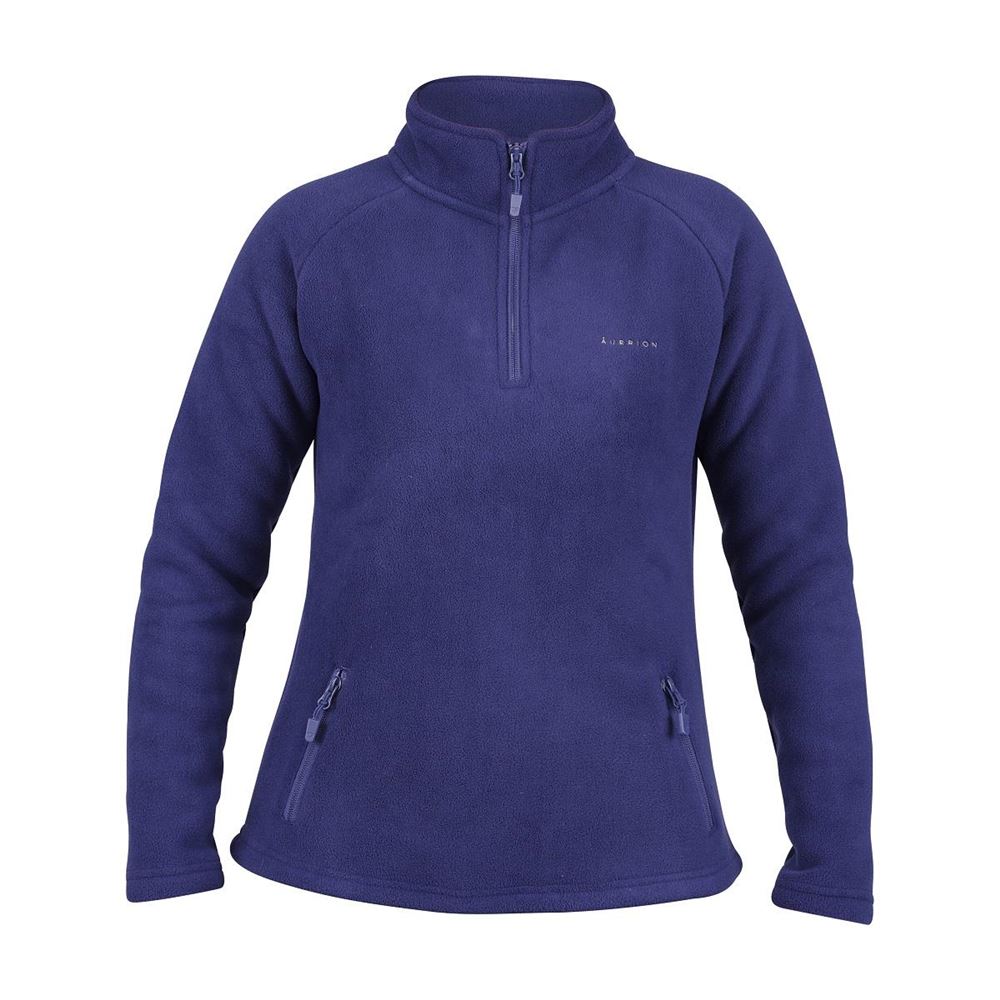 Shires Aubrion Restore Half Zip Fleece (Ink)