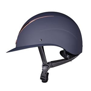 Shires Karben Elisa Ellipse Riding Hat (Navy/Rose Gold)