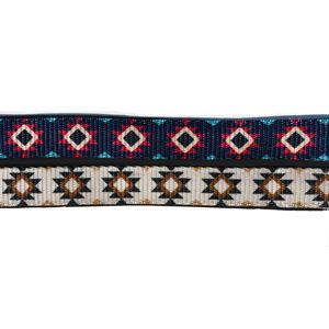 Rhinegold Aztec Padded Headcollar And Matching Lead Rope Set