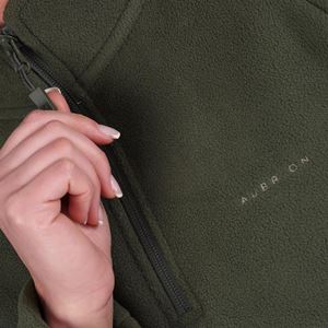 Shires Aubrion Restore Half Zip Fleece (Green)