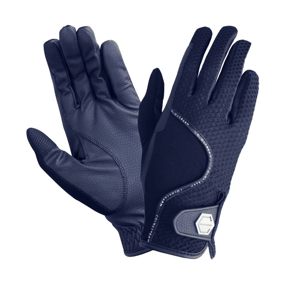 Coldstream Swinton Combi Mesh Summer Riding Gloves (Black)