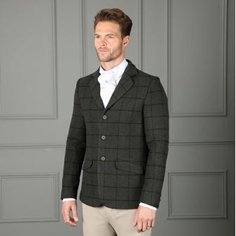 Shires Aubrion Saratoga Jacket - Gents (Dark Green Check)