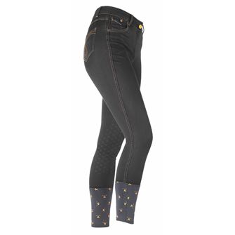 Shires Aubrion Putney Denim Maids Breeches (Black)