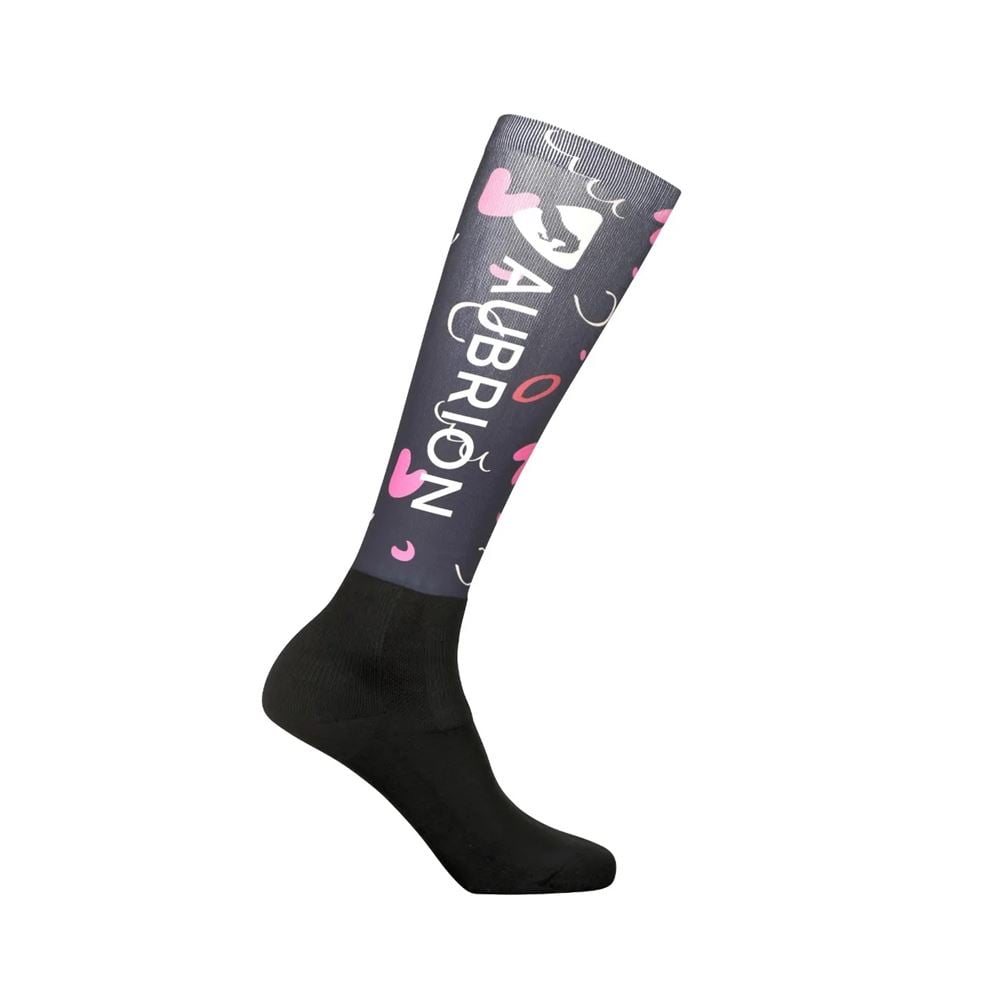 Shires Aubrion Hyde Park Socks - Young Rider (Doodle)