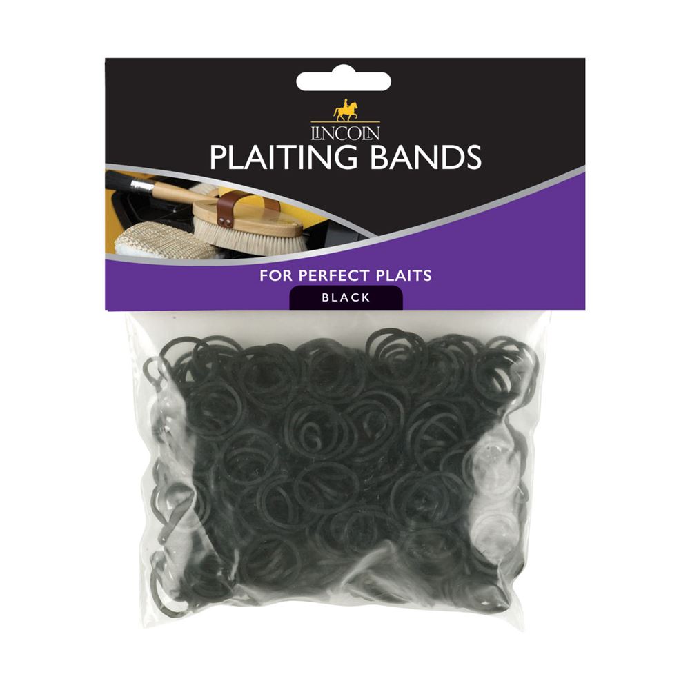 Lincoln Plaiting Bands - 500 pack