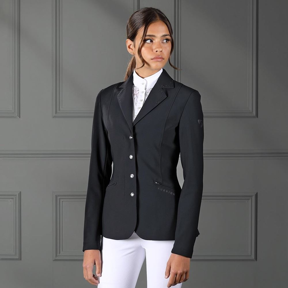 Shires Aubrion Wellington Show Jacket (Black)