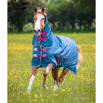 Shires Tempest Original Lite Combo Turnout Rug (Teal)