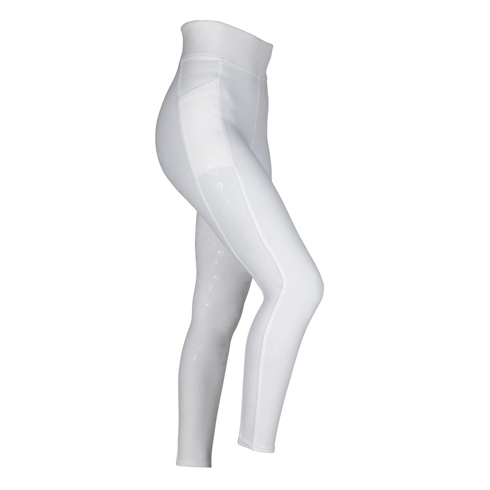 Shires Aubrion Eltar Ladies Riding Tights (White)