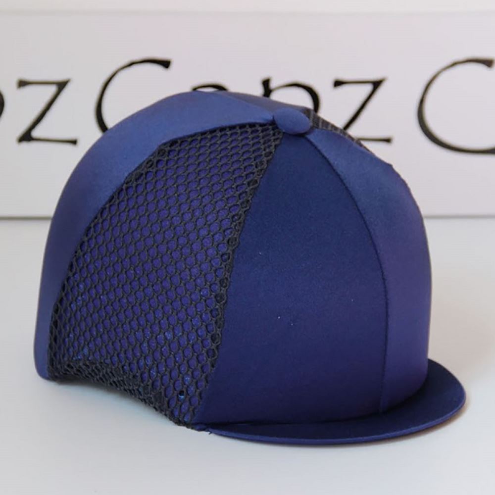 Capz Side Vented Cap Cover Lycra (Navy)