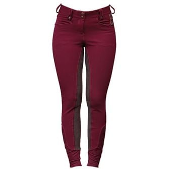 Horseware Ladies Adalie Winter Full Seat Breeches (Wine 26") *Clearance*