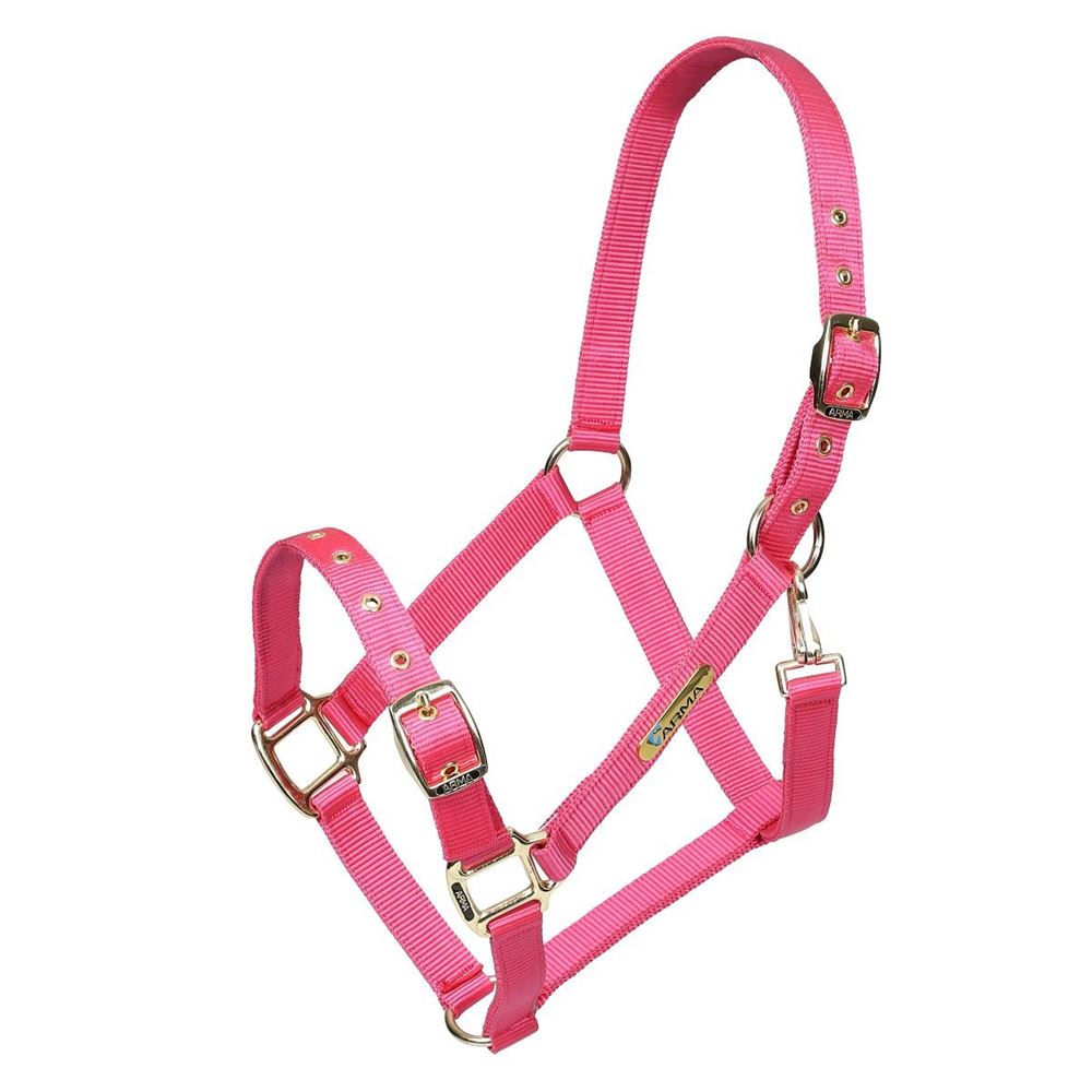 Shires ARMA Adjustable Headcollar (Pink)