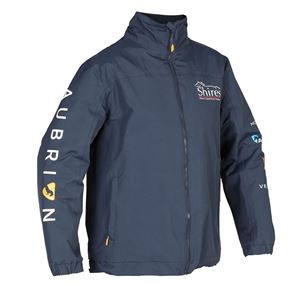 Shires Aubrion Branded Waterproof Jacket - Unisex (Navy)