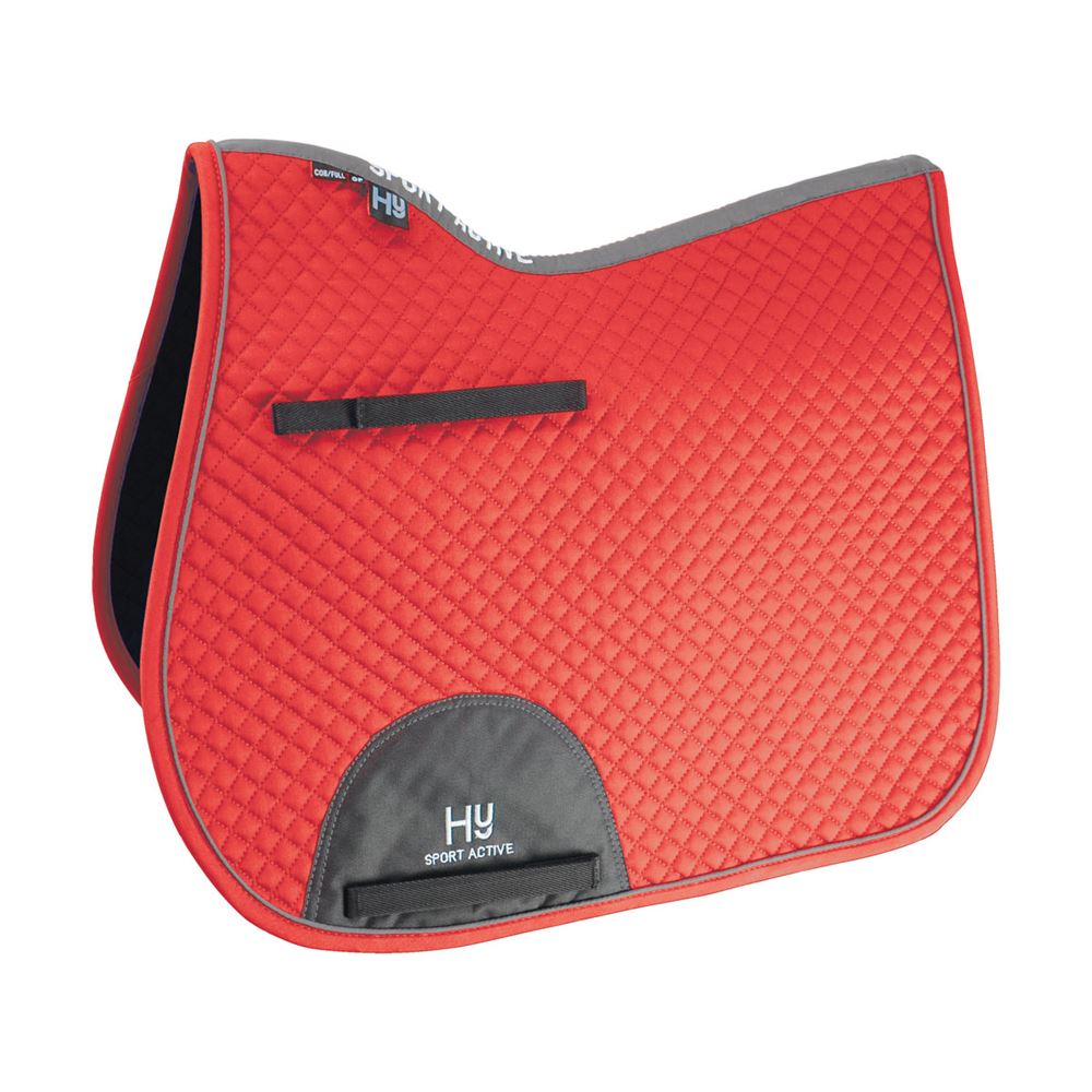 HyWITHER Sport Active GP Saddle Pad (Rosette Red)