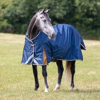 Shires Highlander Plus Lite Turnout Rug (Navy)