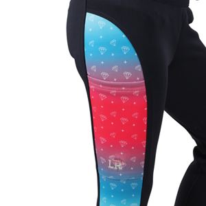 Dazzling Diamond Riding Tights by Little Rider (Navy)