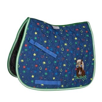 Shires Tikaboo Child's Saddle Pad (Navy)