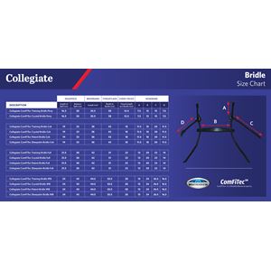 Collegiate Comfitec Training Bridle