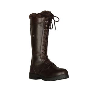 Shires Moretta Nola Lace Country Boots (Dark Brown)