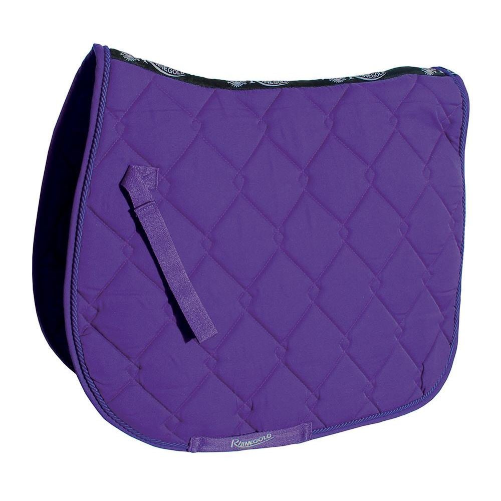 Rhinegold Elite Diamond Saddle Pad (Purple)