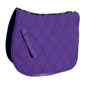 Rhinegold Elite Diamond Saddle Pad (Purple)