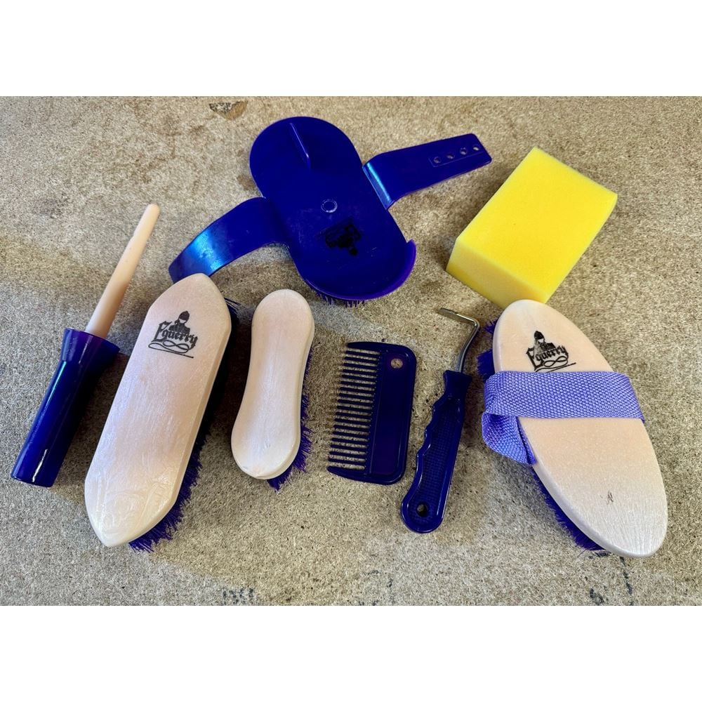 Equerry Standard Size Grooming Kit (Purple) *Special Offer*