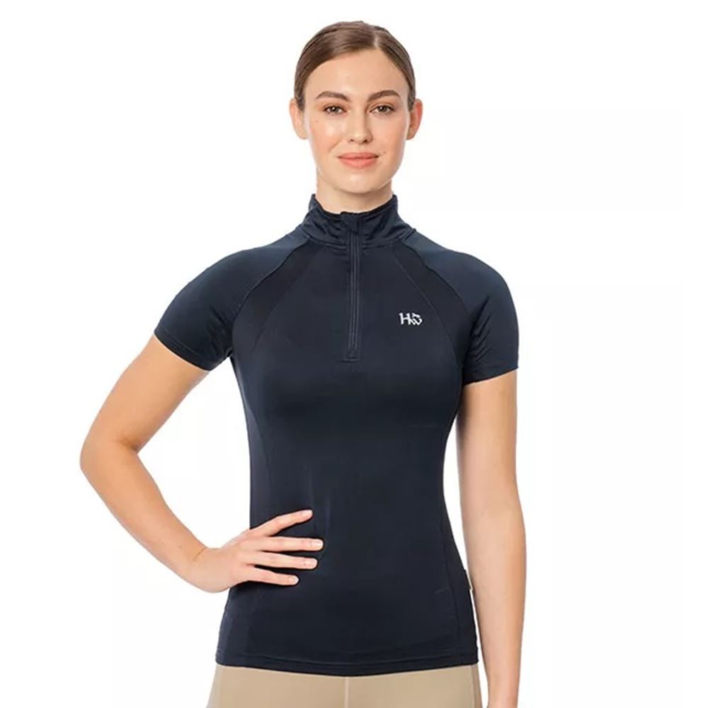 Horseware Aveen Technical Short Sleeve Top (Navy)