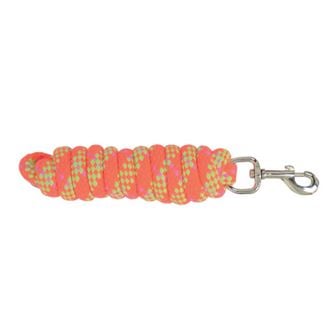 Hy Equestrian Fleck Lead Rope (Neon Orange/Neon Green/Hot Pink)