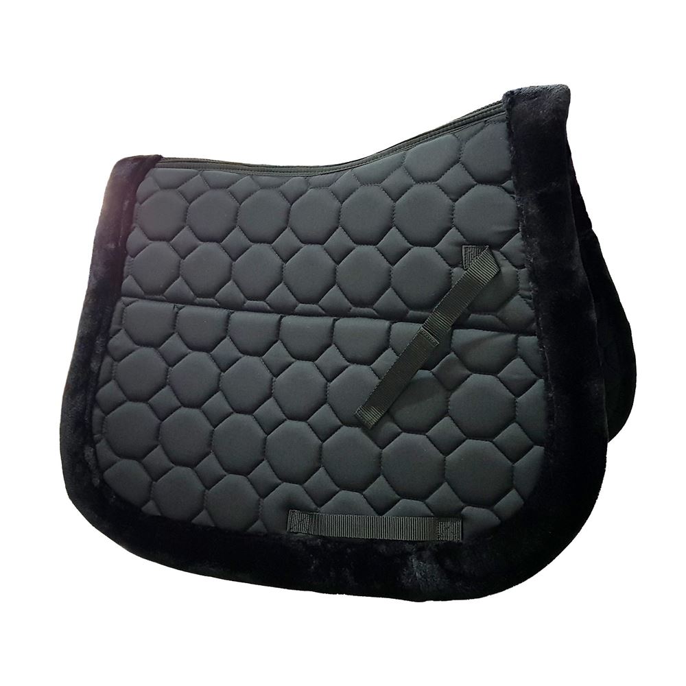 Gallop Prestige Fully Lined Saddle Pad (Black)