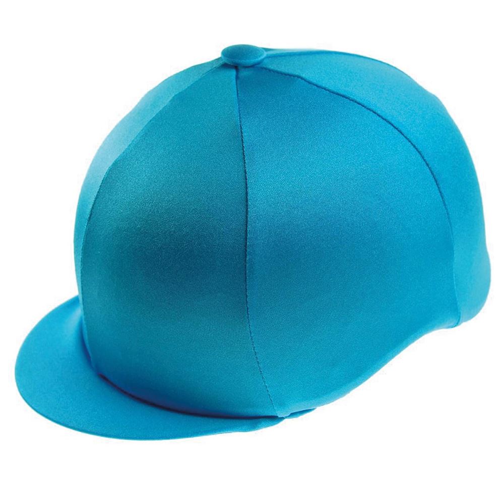 Capz Plain Cap Cover Lycra (Turquoise)