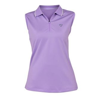 Shires Aubrion Poise Sleeveless Tech Polo (Lavender)