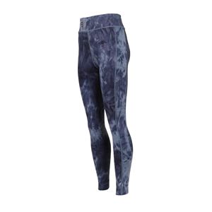 Shires Aubrion Non-Stop Riding Tights - Young Rider (Navy Tie Dye)