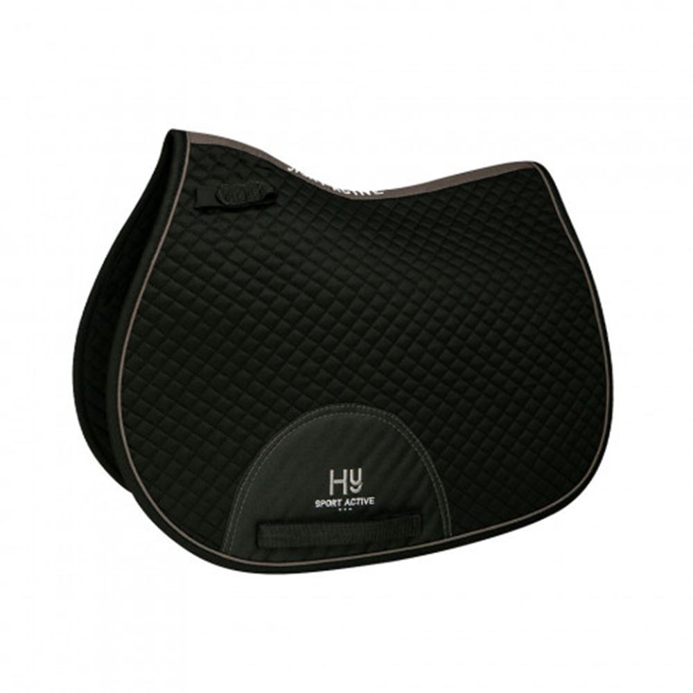 Hy Sport Active GP Saddle Pad (Black)