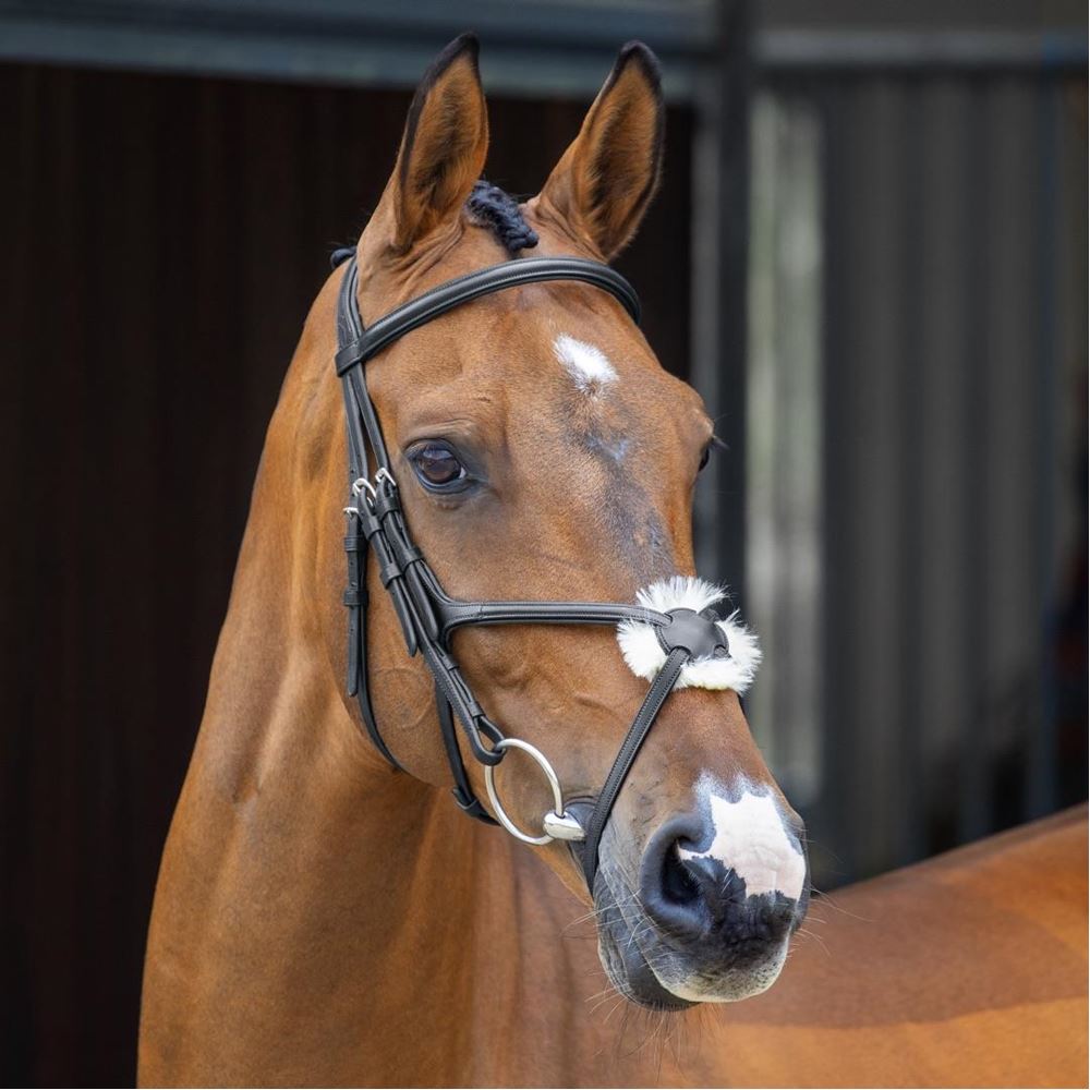 **barcodes/brand*Shires Velociti LUSSO Grackle Bridle (Black)