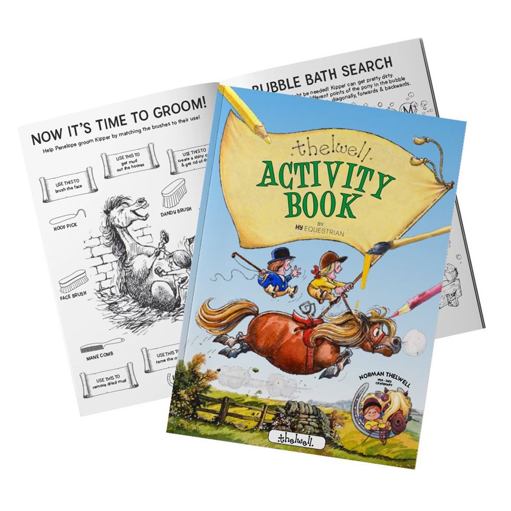 Hy Equestrian Thelwell Collection Activity Book