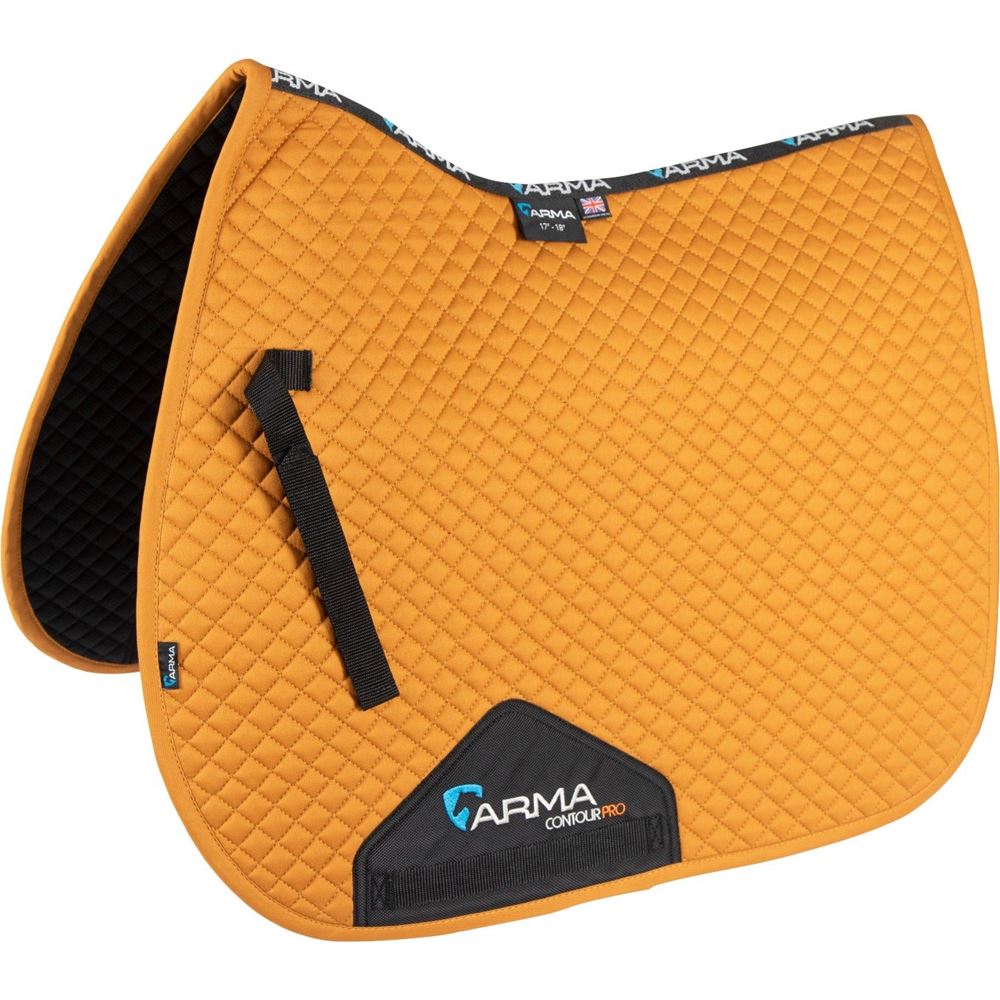 Shires ARMA Saddlecloth (Mustard)