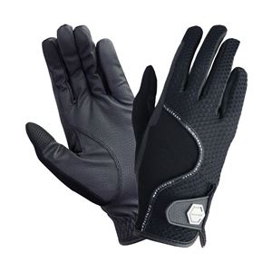 Coldstream Swinton Combi Mesh Summer Riding Gloves (Black)