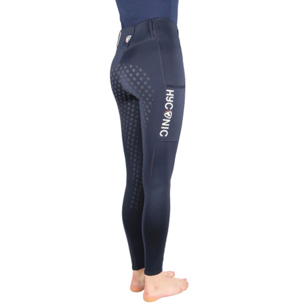 HYCONIC by Hy Equestrian Soria Ladies Riding Tights (Navy)