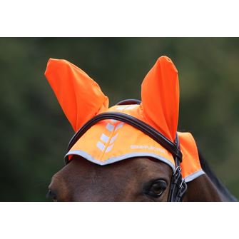 Shires Equi-Flector Fly Veil (Bright Orange)