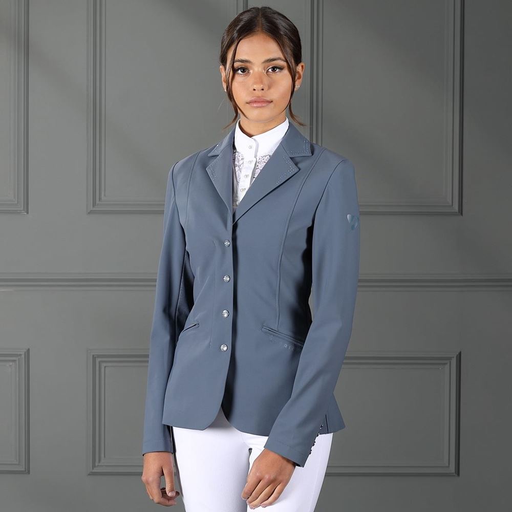 Shires Aubrion Wellington Show Jacket (Storm Grey)