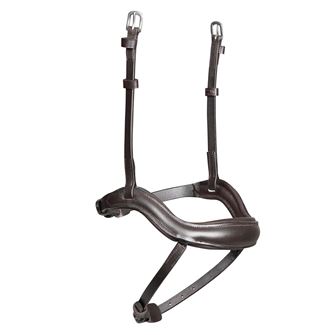 Shires Velociti LUSSO Ergonomic Flash Noseband (Havana)