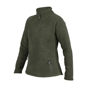 Shires Aubrion Restore Half Zip Fleece (Green)