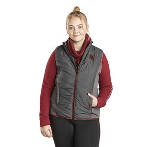 Firefoot Gilet - Ladies (Grey/Merlot)