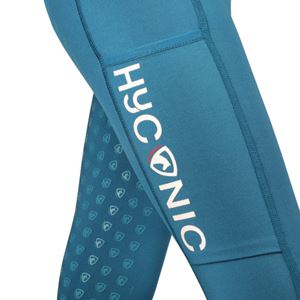 HYCONIC by Hy Equestrian Soria Ladies Riding Tights (Teal)