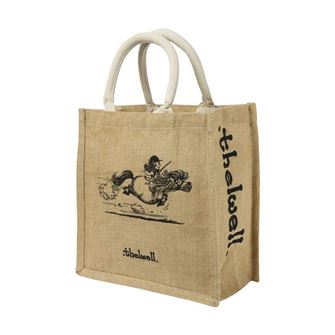 Hy Equestrian Thelwell Collection Square Hessian Bag (Thelwell Favourites)