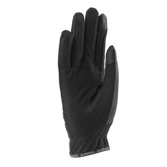 Shires Aubrion Aachen FlexFit Childs Riding Gloves (Black)