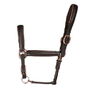 Hy Equestrian Chromatic Leather Head Collar (Brown)